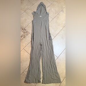 *SOLD* EARTHBOUND Gray Green Wide Leg Pants